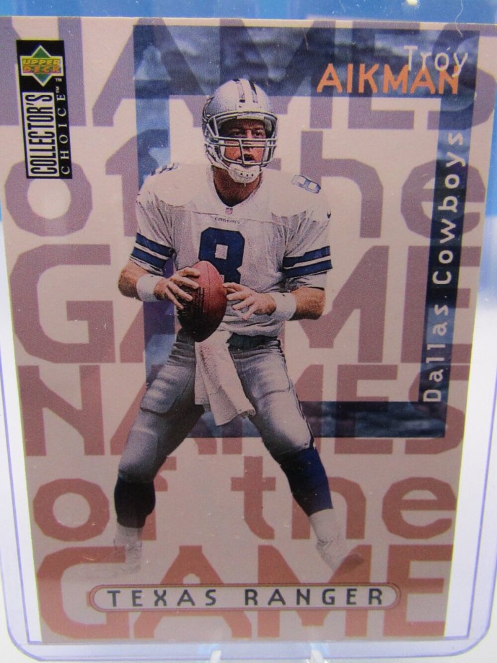 Dallas Cowboys | Troy Aikman | 8-Football Cards | Lot